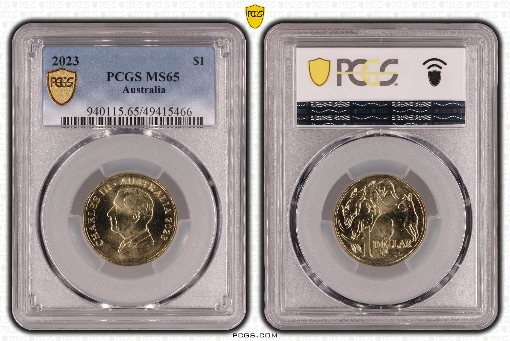 One Dollar, 2023, PCGS MS65