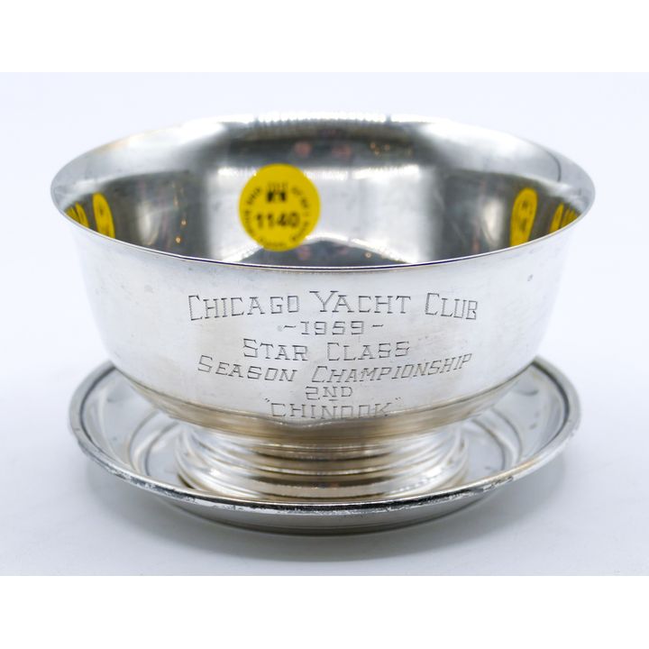 2pc American Sterling Small Bowl and Dish 4.5'' - 178 Grams TW