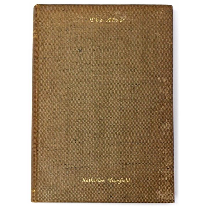 MANSFIELD, KATHERINE [Association copy] - The Aloe