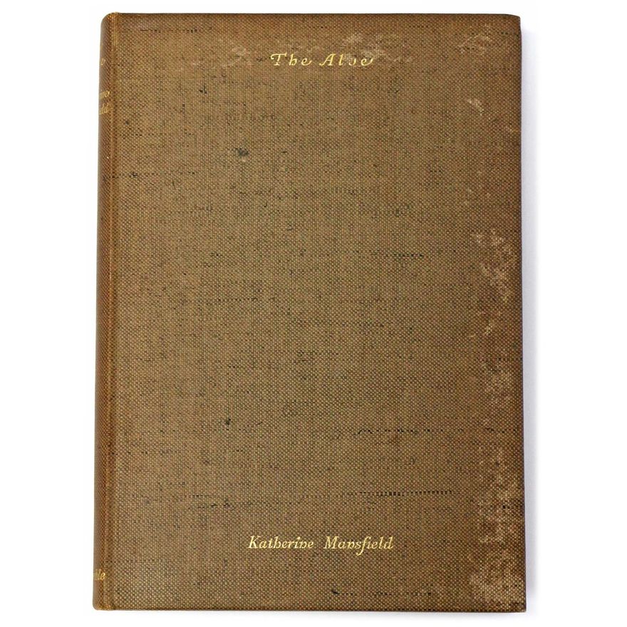 MANSFIELD, KATHERINE [Association copy] - The Aloe