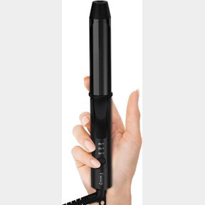 FARERY TRAVEL CURLING IRON DUAL VOLTAGE, 1 INCH MINI SIZE WITH 3 ADJUSTABLE TEMP, CERAMIC HAIR CURLER WITH KERATIN & ARGAN OIL INF