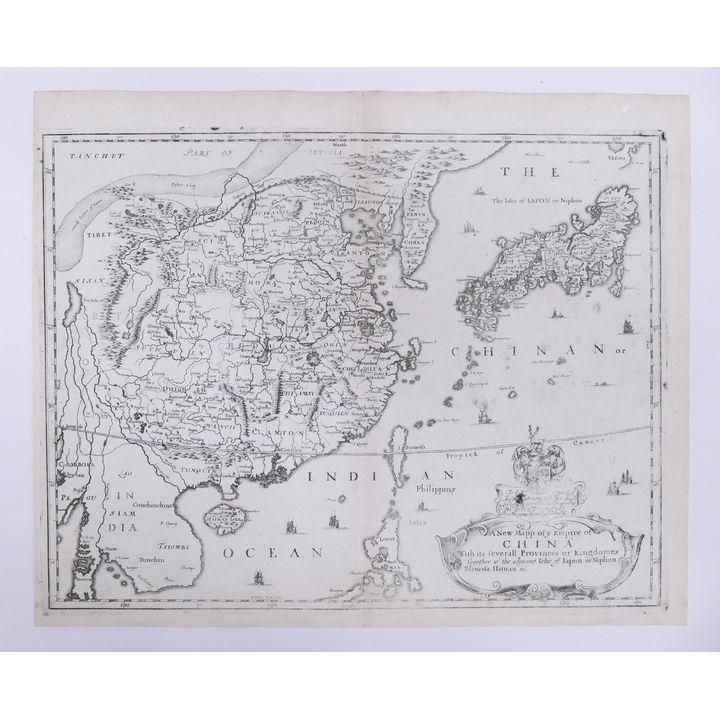 R. Blome, A new Mapp of y Empire of China. 1669