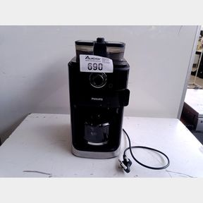 PHILIPS - GRIND AND BREW COFFEE MACHINE - BLACK (NO BOX)
