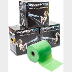 ROLL (22,5 M - 75 FEET) TPE RESISTANCE BANDS SET, HYPOALLERGENIC, LATEX FREE FOR EXERCISE, FITNESS, WORKOUT, YOGA, PILATES, STRENG