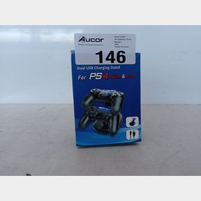 CHARGING DOCK COMPATIBLE FOR PLAYSTATION 4 CHARGING STATION PS4 CHARGING DOCK (STAND) -(FAULTY)