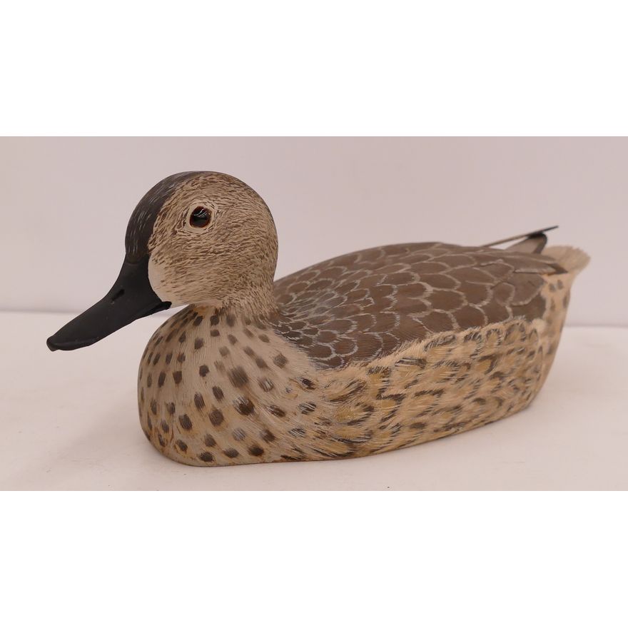 A. Corey Verlisien Hand Carved & Painted Duck Model- 11''