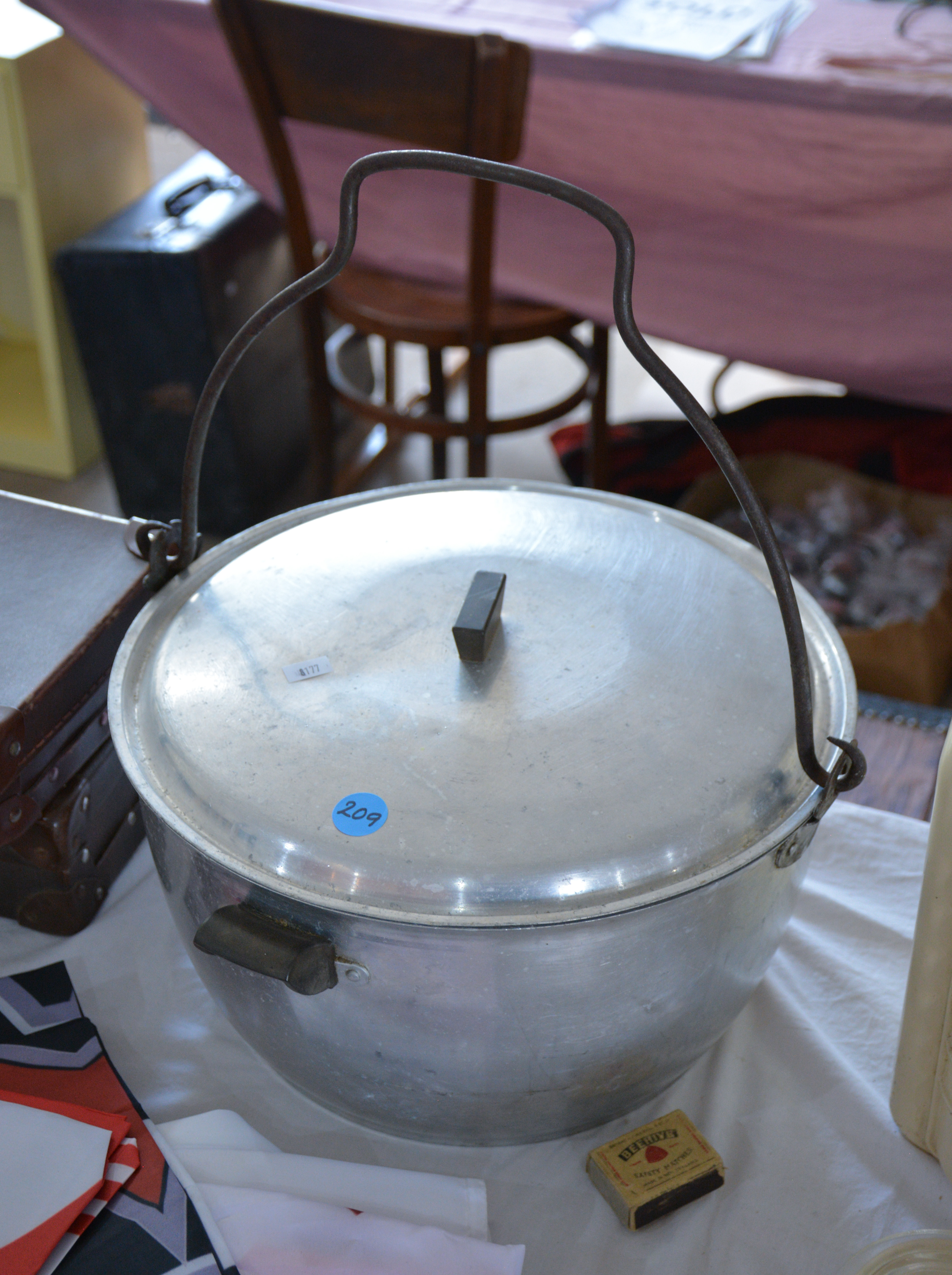 Large Vintage Metal Preserve Pan — sold at auction in New Zealand for $20