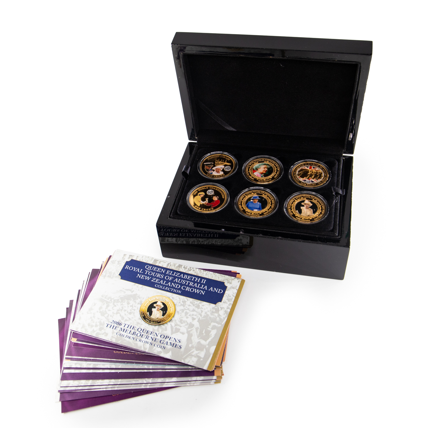 Tristan Da Cunha, Elizabeth II, Bradford Exchange QEII Commemorative, One Crown, 2014 - 2016, FDC