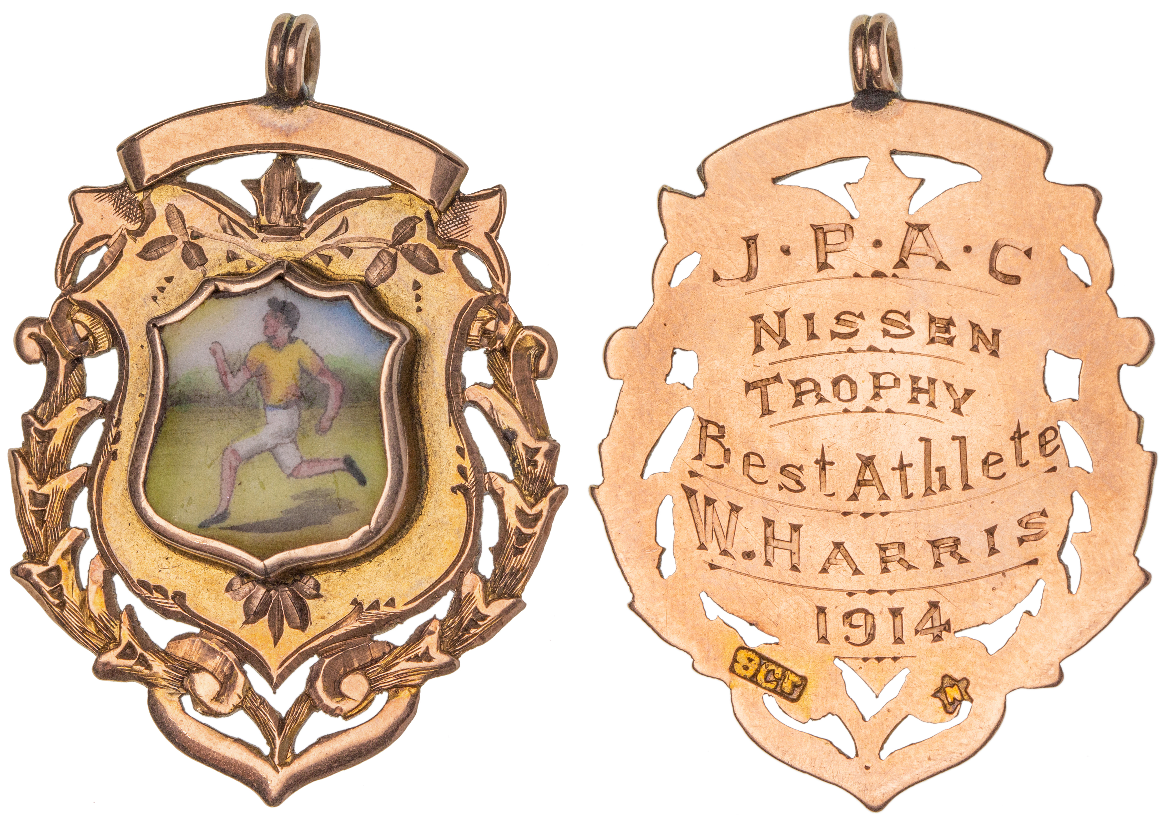 J.P.A.C Nissen Trophey, 1914, EF