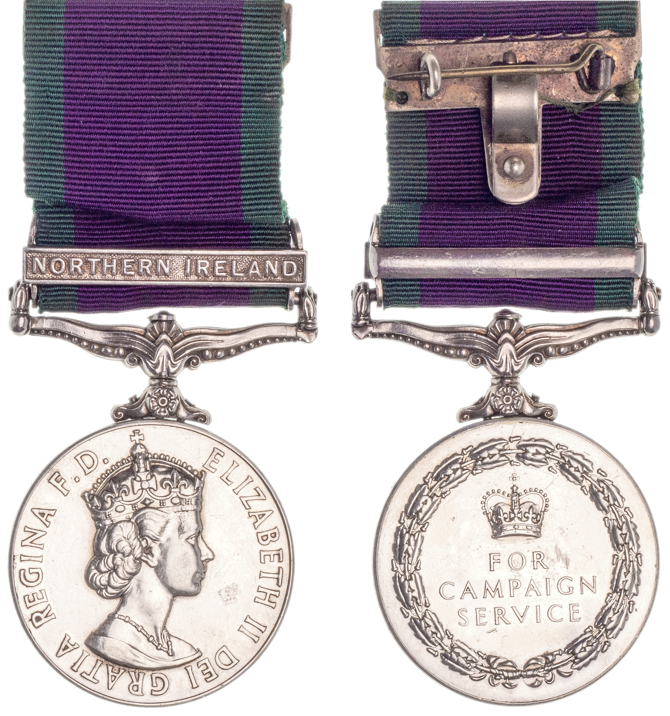 Great Britain, Elizabeth II, Campaign Service Medal, 1962, aUNC