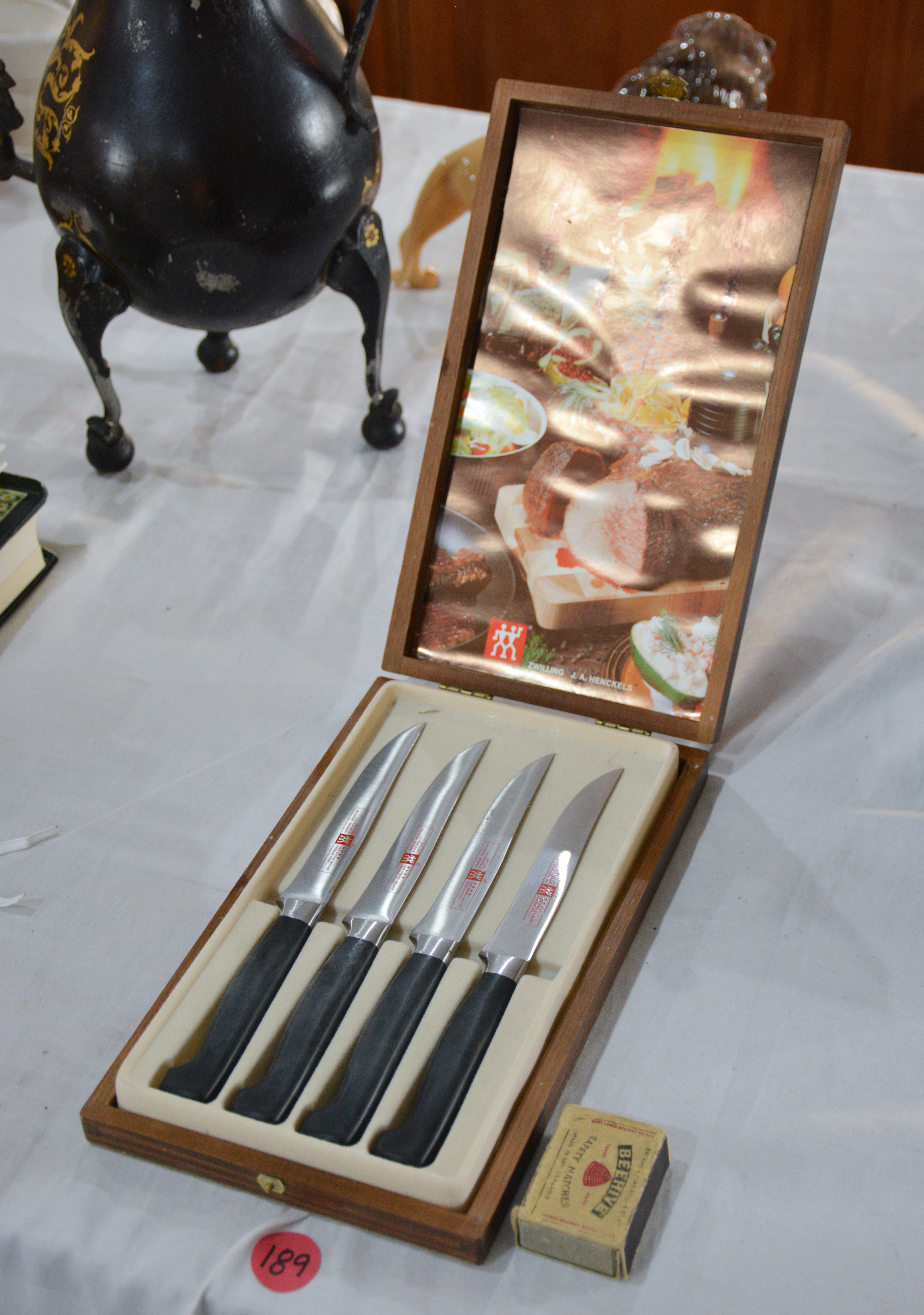 Zwilling Knife Set in Case — NZ auction result