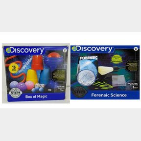 DISCOVERY KIDS MAGIC BOX & DISCOVERY KIDS FORENSIC SCIENCE