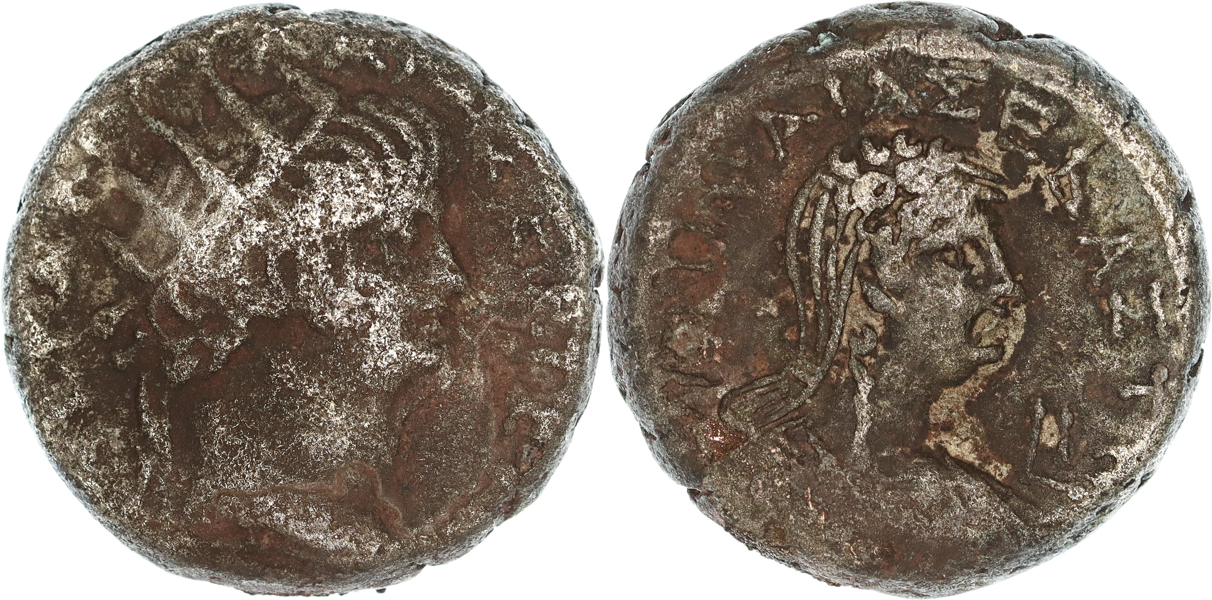 Roman Empire, Nero, Æ Tetradrachm, 63-64 AD, nVF