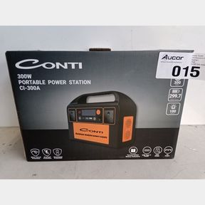 CONTI 300W POWER STATION | LITHIUM | DC- AC- USB | 298 WH | CI-300A