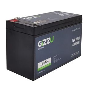 Gizzu 12V 7Ah Lithium Iron Phosphate (LiFePO4) Gate Battery | DEFECTIVE