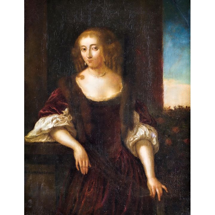 Caspar Netscher krąg | Portret Wendeli Bicker