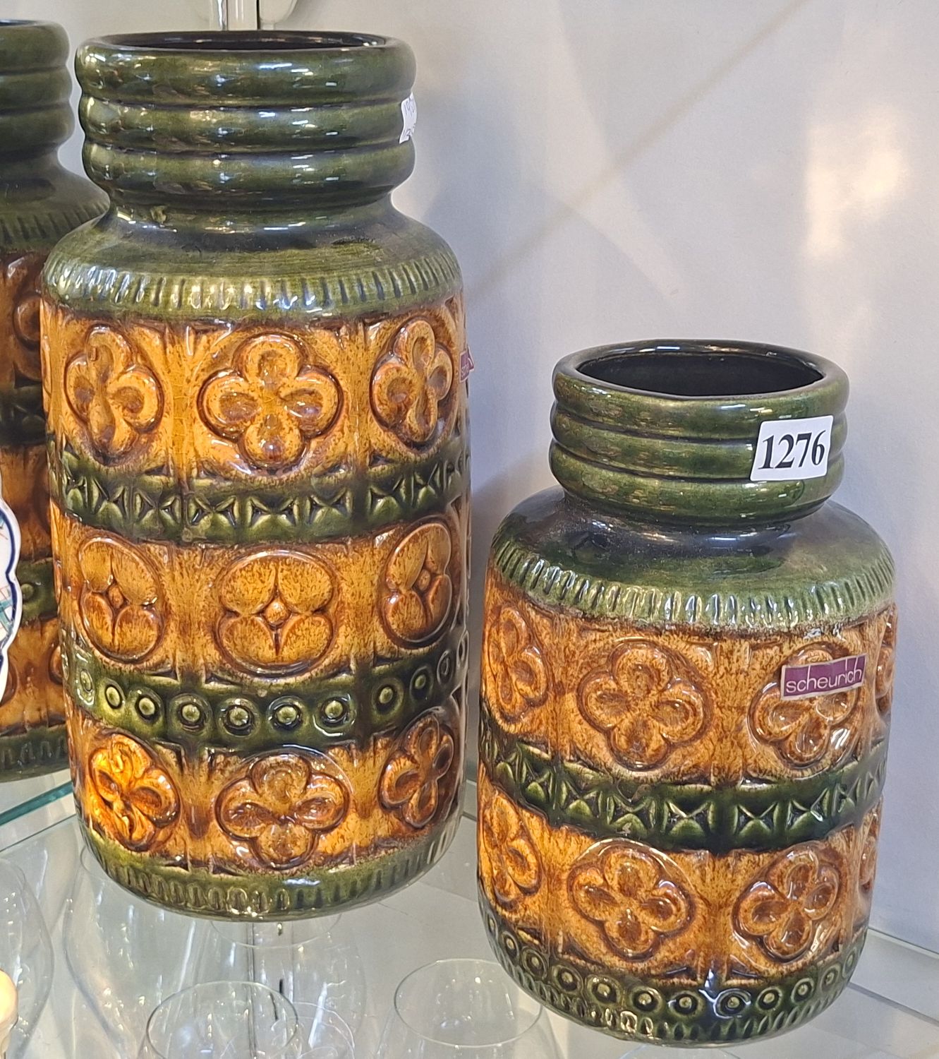 1276 · WEST GERMAN POTTERY DUO