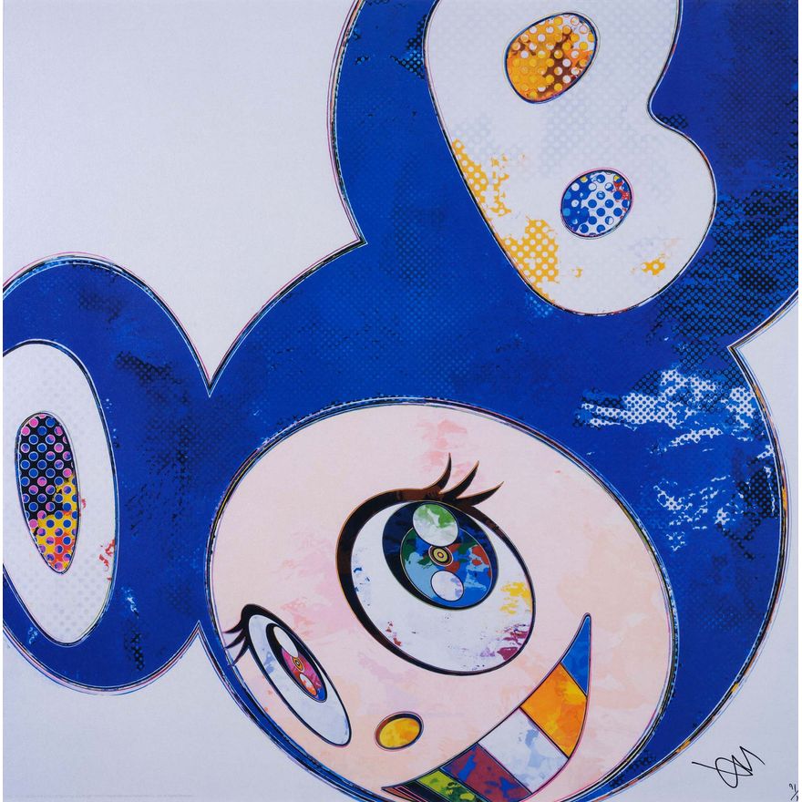 Takashi Murakami 'Superflat Method (Marine Blue)'