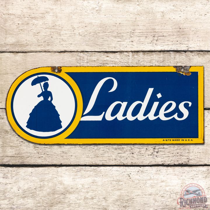 Sunoco Ladies DSP Restroom Sign (Large) - 8.75