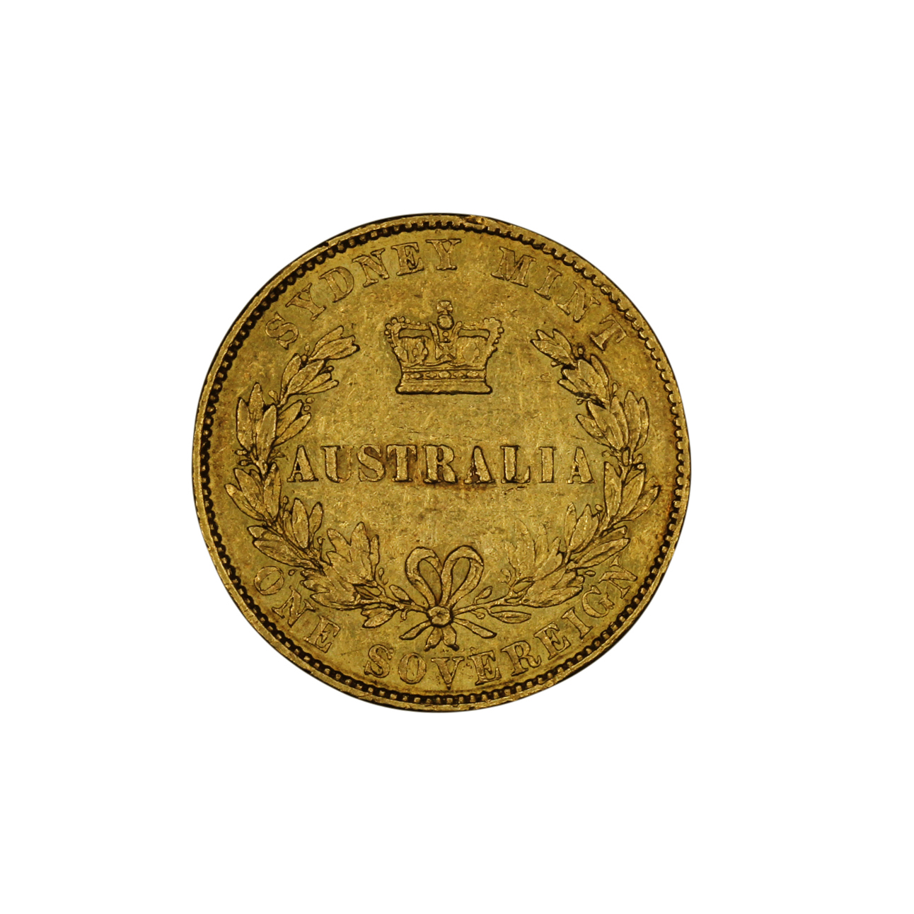 1295. · Victoria, Sovereign, 1855, VF