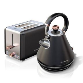 Bennett Read Midnight 1.7L Kettle + Toaster Set kettle no cord base/kettle not tested