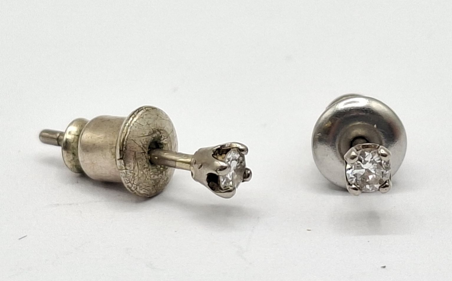 9ct Gold Diamond Earrings