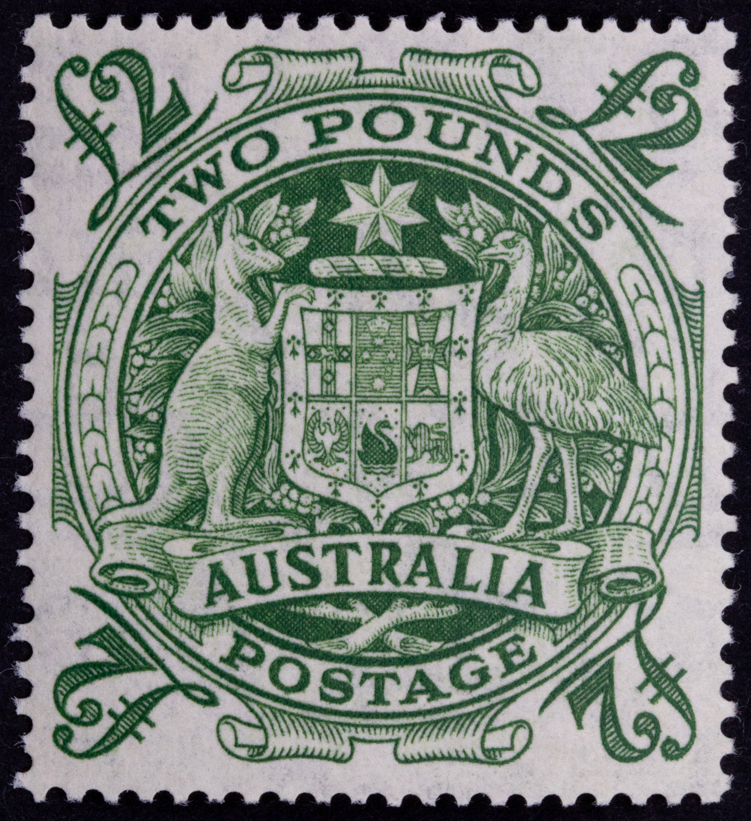Arms, Two Pounds, 1950, Fine