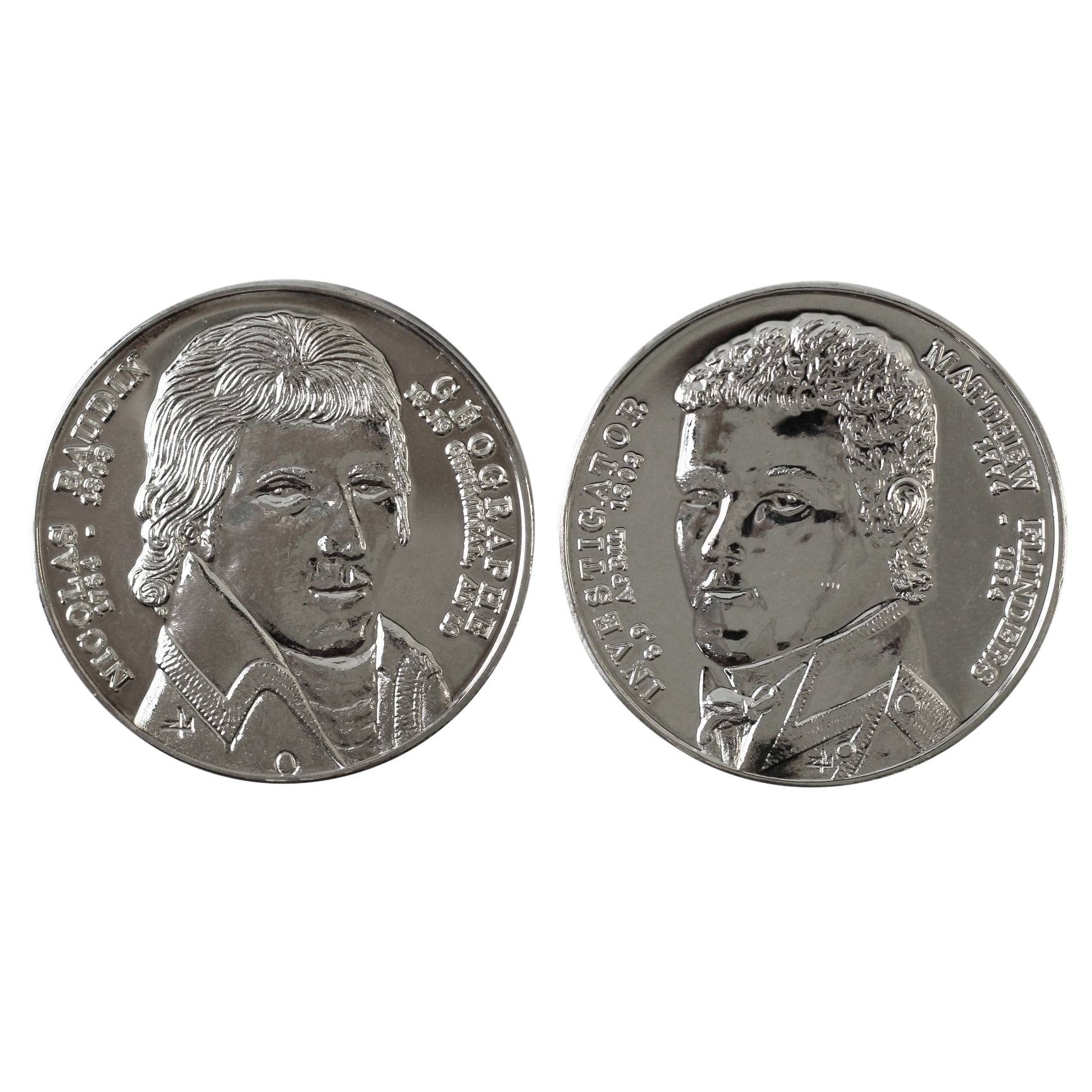 418 · Pair, Historical Medals, UNC