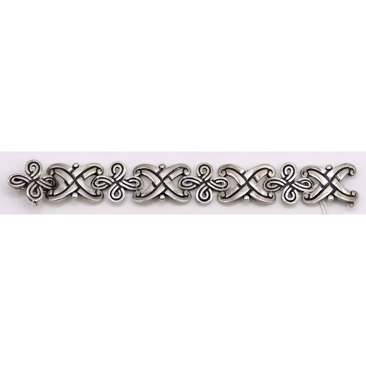 Heavy Mexican Sterling Bracelet 7'' - 84 Grams