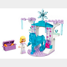 LEGO Disney Princess Elsa and the Nokk s Ice Stable 43209 Building Toy Set (53 Pieces) |