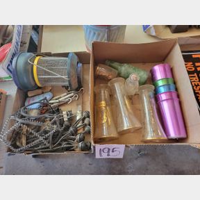 2 Bxs Aluminum Drinking Glasses and Other Misc