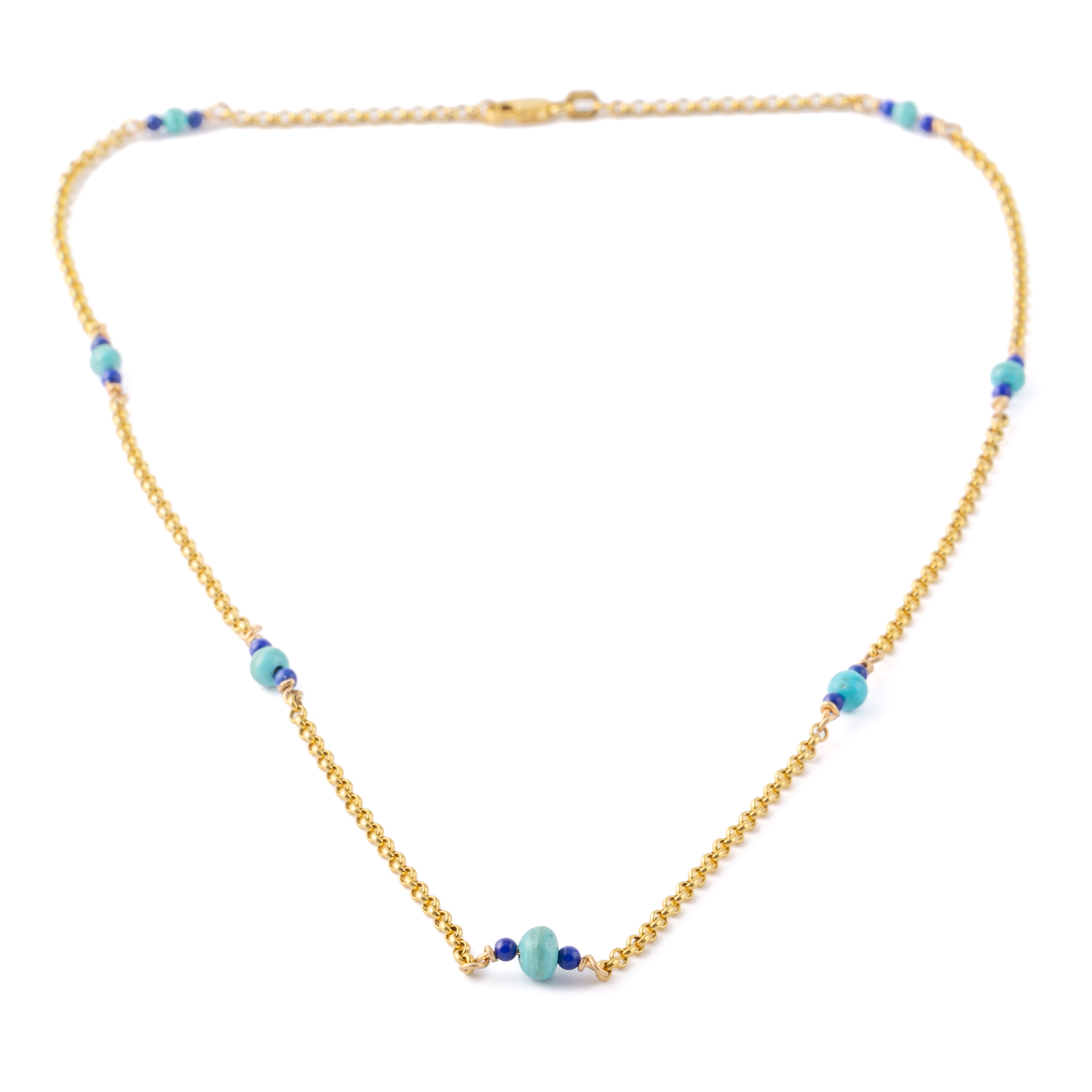 119 · Italian Chain With Beads 9ct