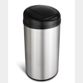 NINESTARS 40L AUTOMATIC MOTION SENSOR TOUCHLESS STAINLESS STEEL DUSTBIN