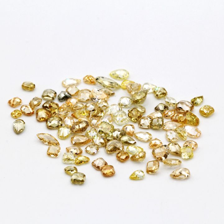 12.2ct Yellow Diamond Parcel