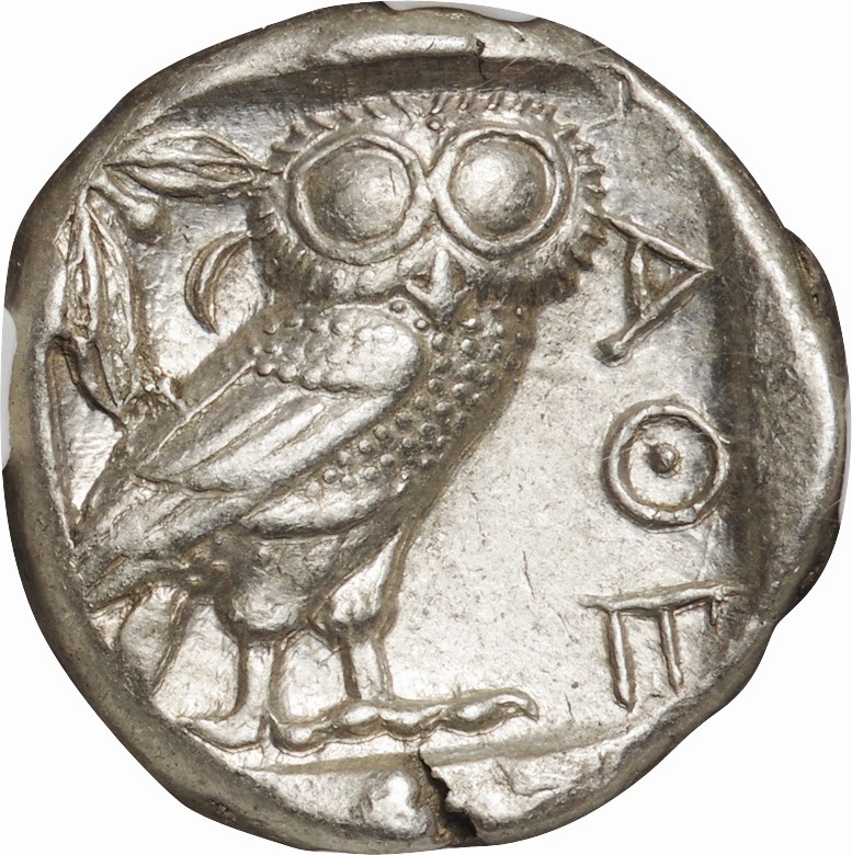 Ancient Coins-古代コイン. NGC AU Strike4/5 Surface4/5. Silver