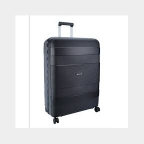 Cellini Large Check in Trolley Case - Charcoal - Bar 6003863332138 - 51746/8 AS B3 (S10)