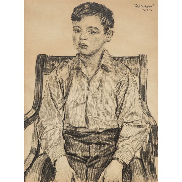Józef Mehoffer | Portret chłopca, 1932 r.