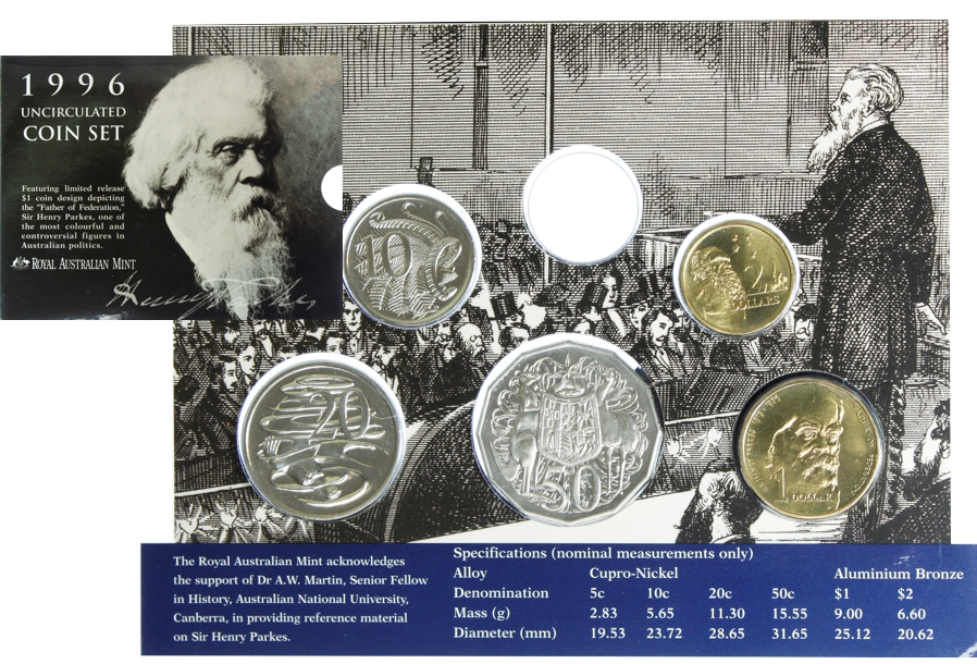 1996 Aust. Mint Set