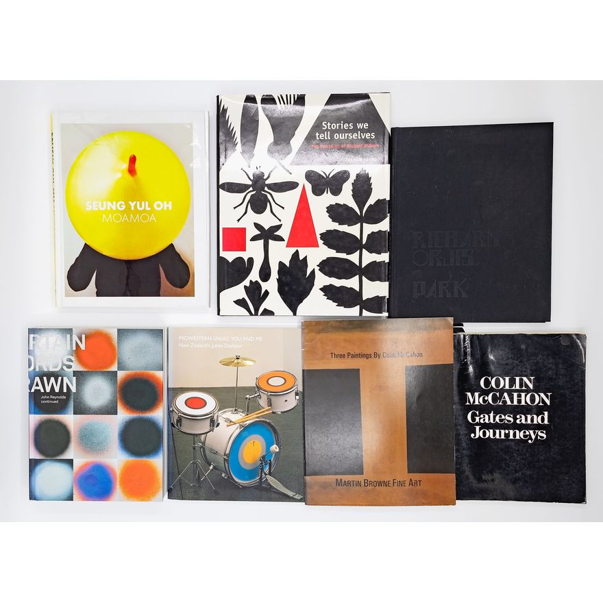 Seven New Zealand contemporary art books
