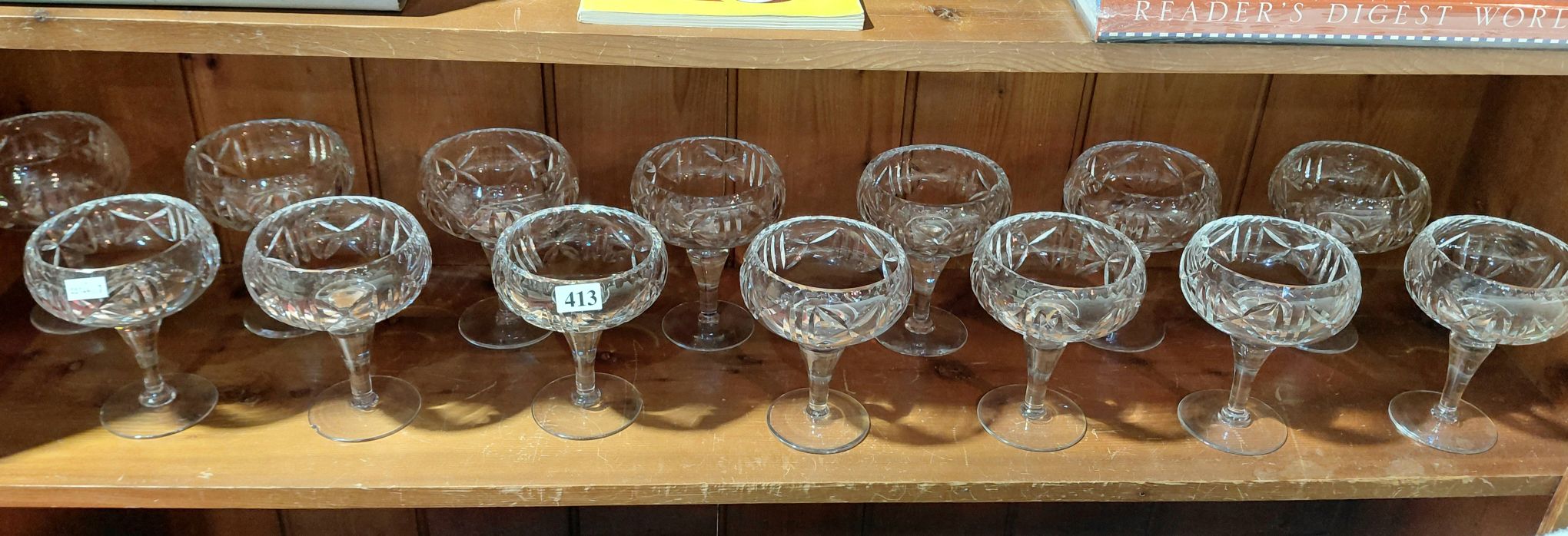 413 · EDINBURGH CRYSTAL COMPOTE