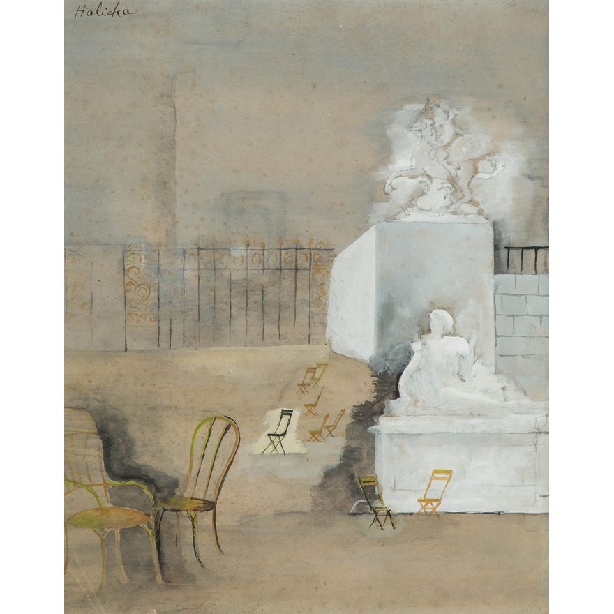 Alicja Halicka | Pomnik Renommée w Tuileries w Paryżu