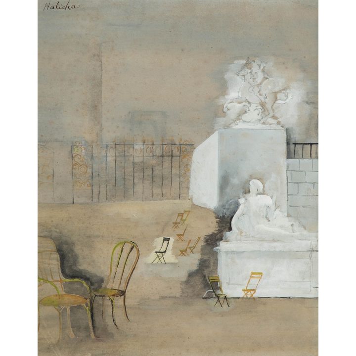 Alicja Halicka | Pomnik Renommée w Tuileries w Paryżu