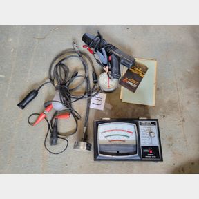 Assorted electrical and pressure testing tools