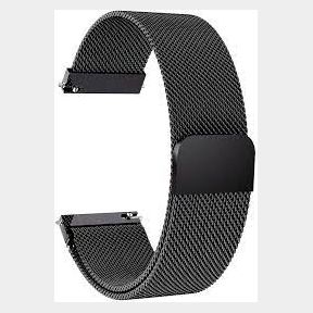 MDM S/Steel 20mm Universal Milanese Loop Strap (S/M/L) -Black | SM 51672/13106 B4 (S6) SB