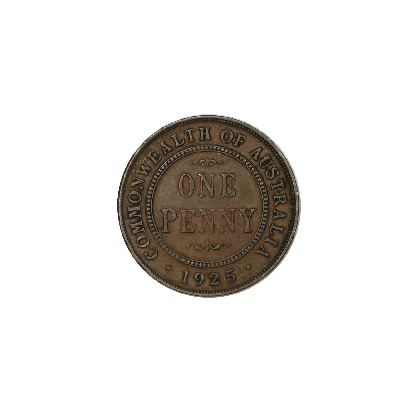 928. · George V, Penny, 1925, VF