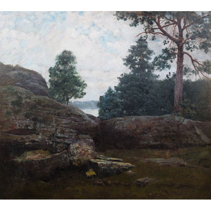 Józef Rapacki | Pejzaż, 1902 r.