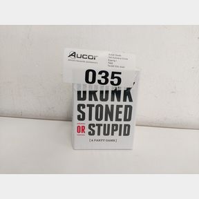 DRUNK STONED OR STUPID - ADULT DRINKING BOARD GAME