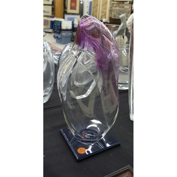 W.B. Sargent 1989 Studio Glass Sculpture 12''