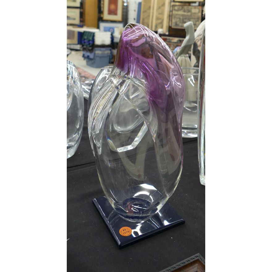 W.B. Sargent 1989 Studio Glass Sculpture 12''
