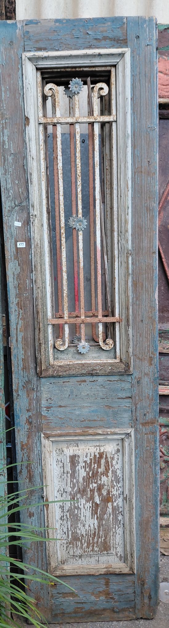 377 · SCRUBBED PINE DOUBLE DOORS